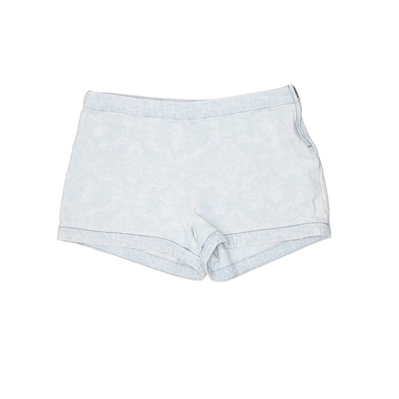 Free People Mid Rise Acid Wash Jean Shorts - Picture 2 of 8